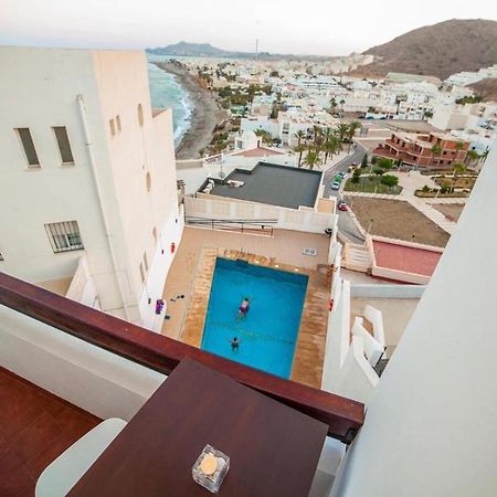 Coqueto Apartamento Con Vistas Al Mar Y Piscina Карбонерас Екстериор снимка