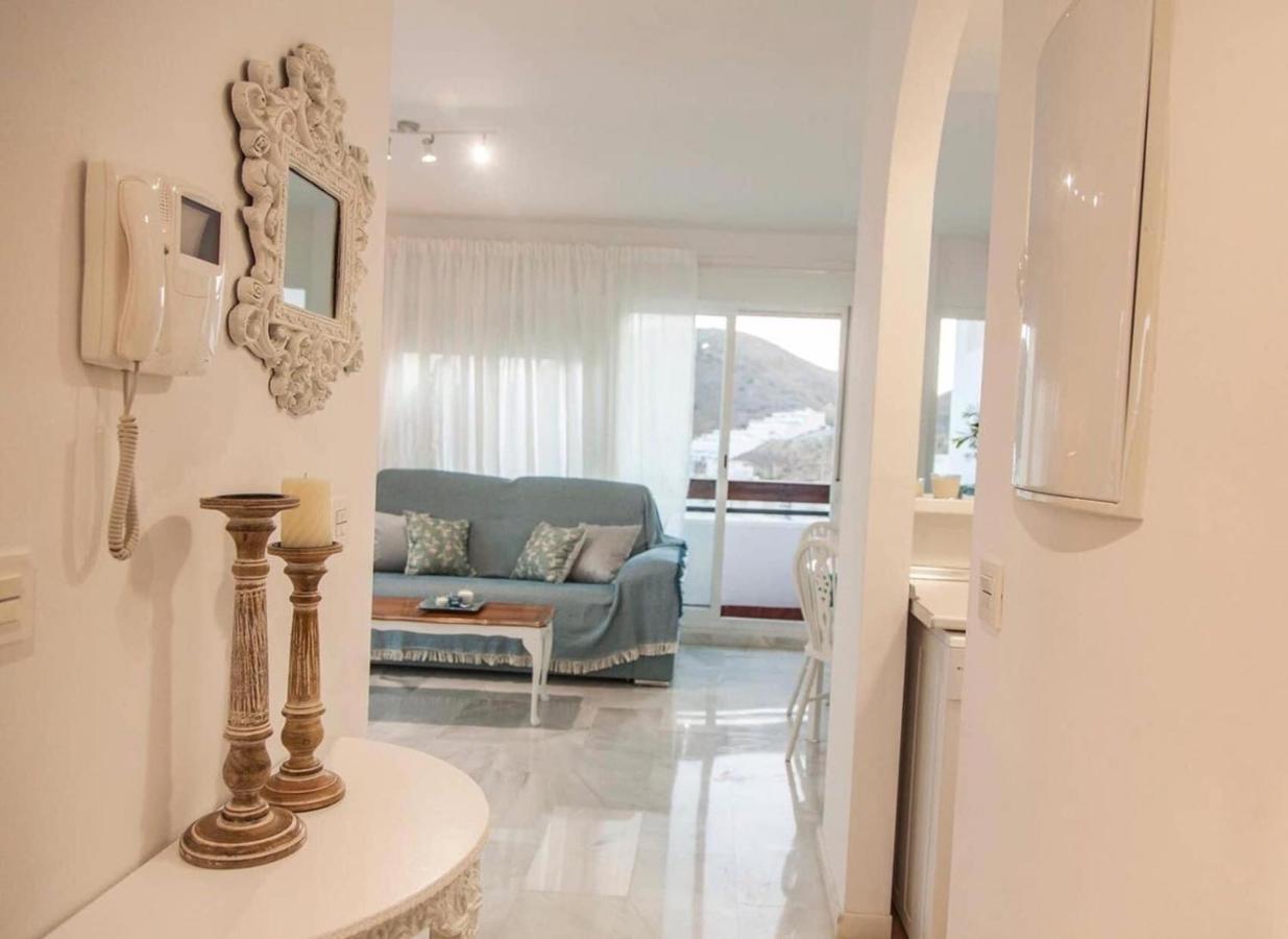 Coqueto Apartamento Con Vistas Al Mar Y Piscina Карбонерас Екстериор снимка